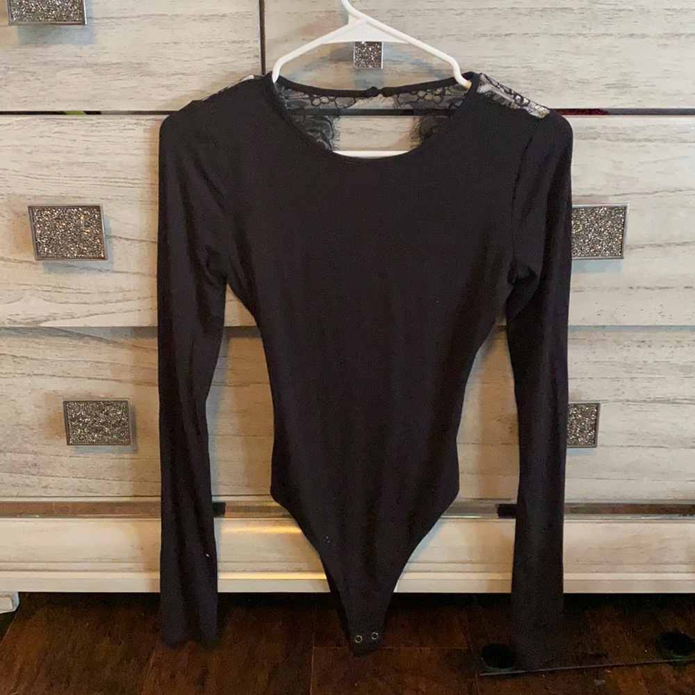 Black forever 21 bodysuit never worn